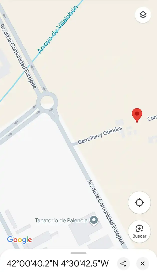 Außenansicht von Fabrik Grundstücke zum Verkauf in Palencia