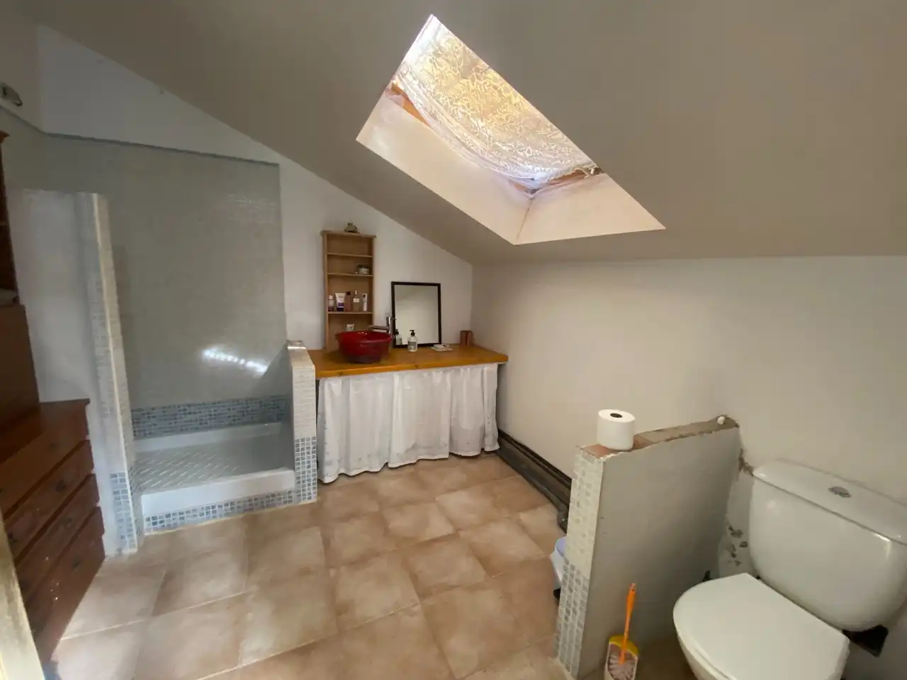 Baño de Casa o chalet en venta en Corral de Calatrava con Aire acondicionado, Calefacción y Jardín privado