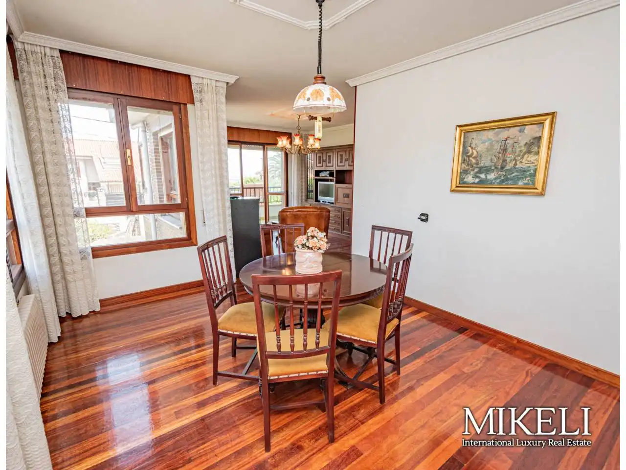 Dining room of Houses for sale in Camargo  with Heating, Private garden and Parquet flooring