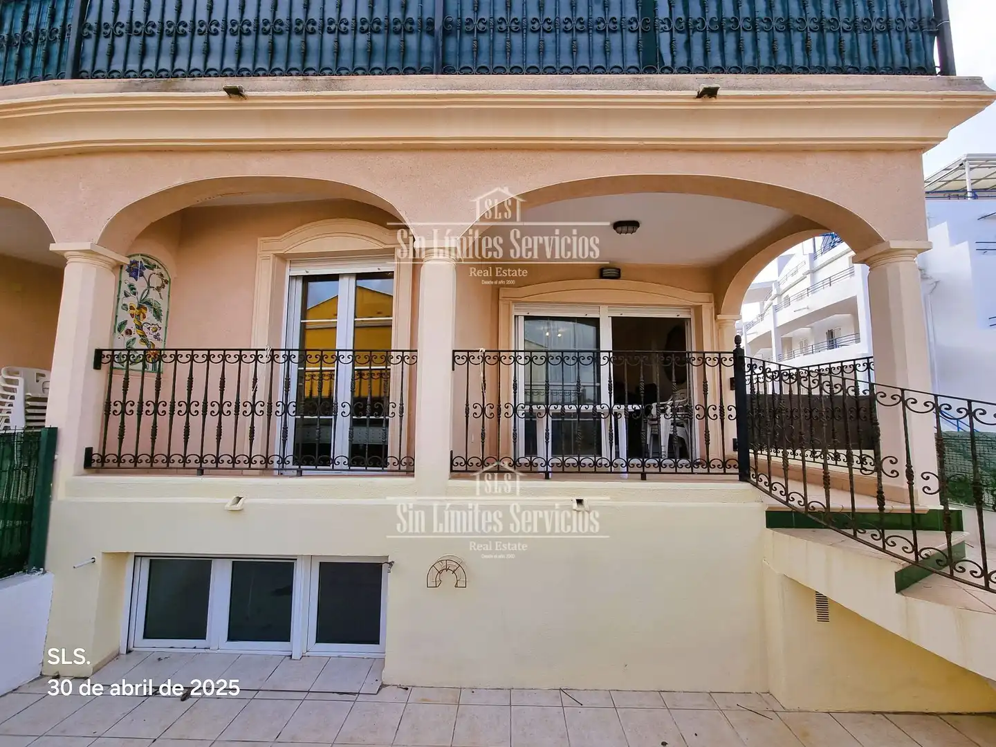 Terrasse von Wohnung zum Verkauf in Alcalà de Xivert mit Klimaanlage, Heizung und Privatgarten
