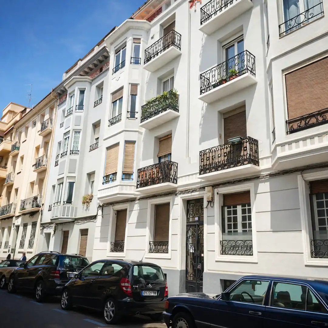 Vista exterior de Piso en venta en Zaragoza con Terraza