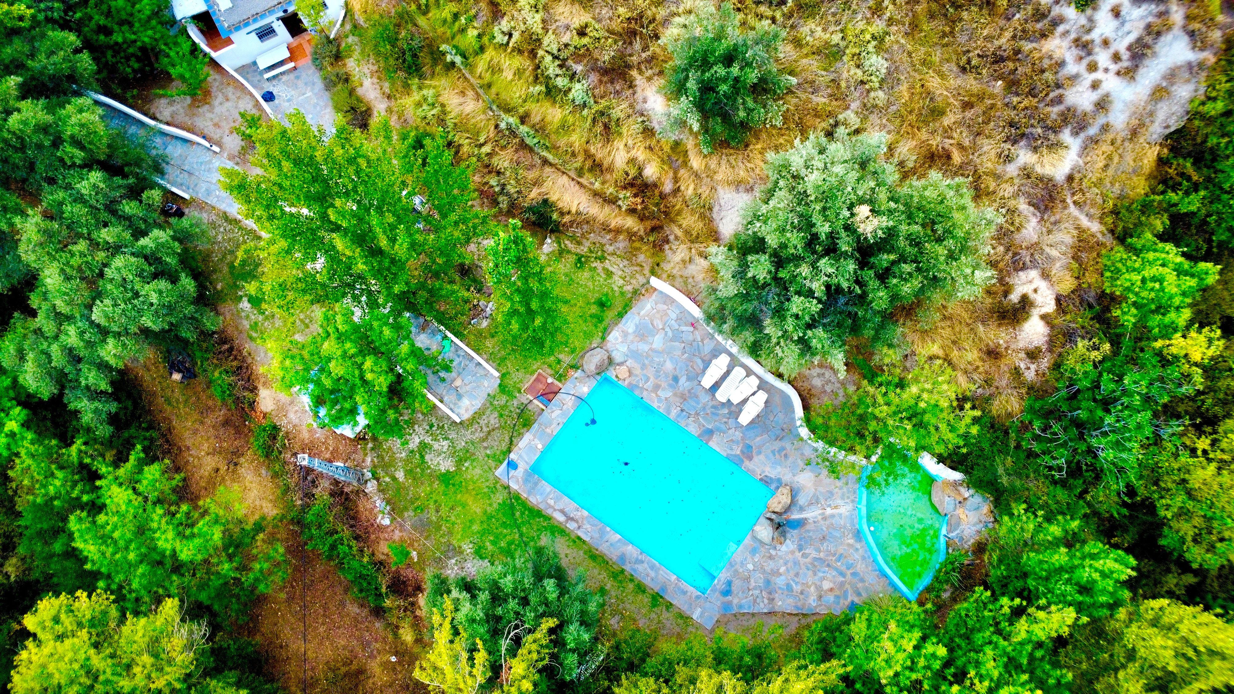 Swimming pool of Land for sale in Alpujarra de la Sierra
