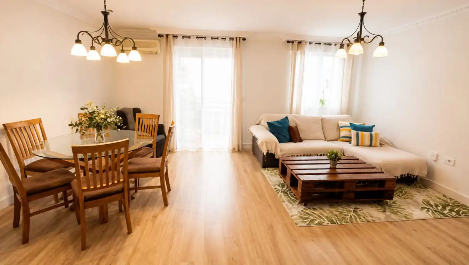 Sala de estar de Piso en venta en Burriana / Borriana con Aire acondicionado, Terraza y Trastero