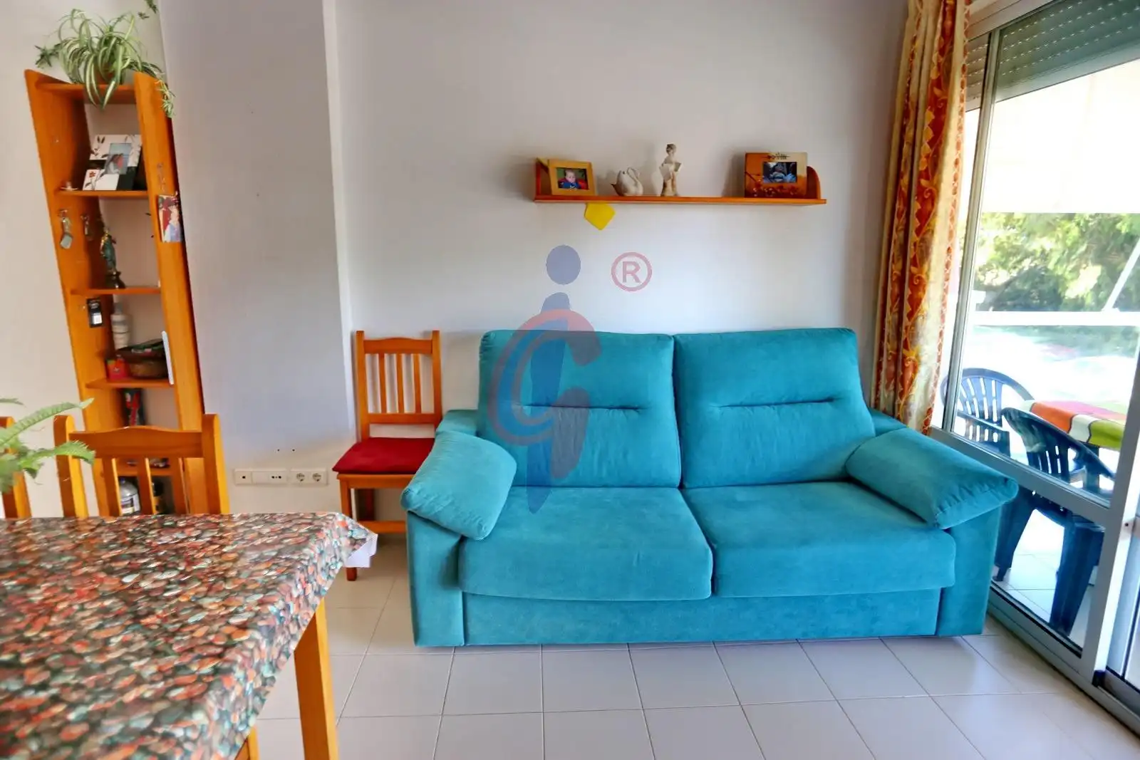 Sala d'estar de Apartament en venda en Guardamar del Segura amb Aire condicionat, Calefacció i Terrassa