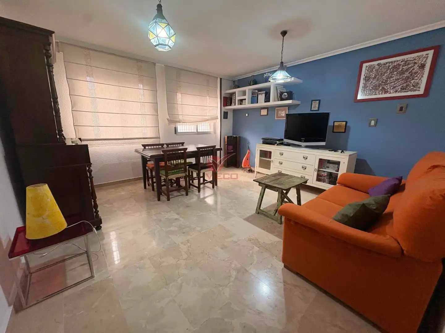 Living room of Flat for sale in Cuenca  with Heating, Terrace and Storage room