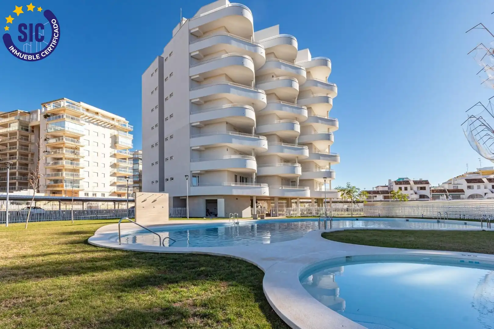 Außenansicht von Dachboden zum Verkauf in Peñíscola / Peníscola mit Heizung, Privatgarten und Terrasse