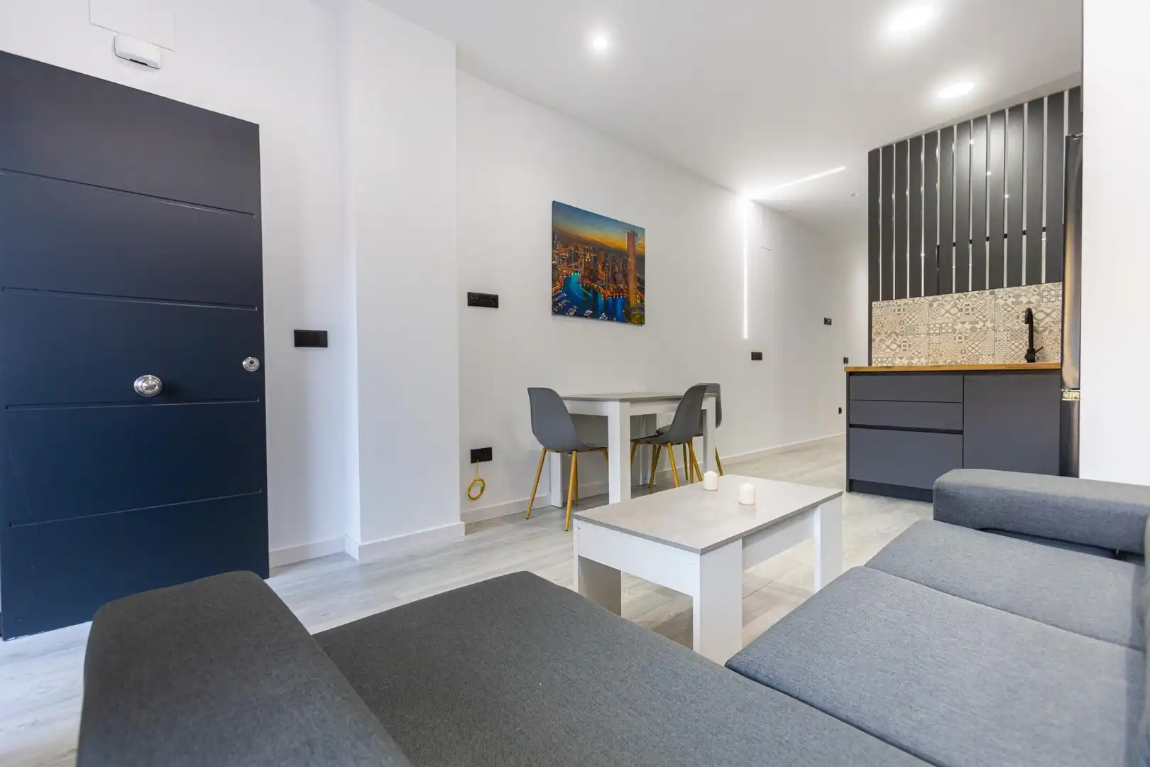 Sala de estar de Apartamento en venta en Molina de Segura con Aire acondicionado, Calefacción y Jardín privado