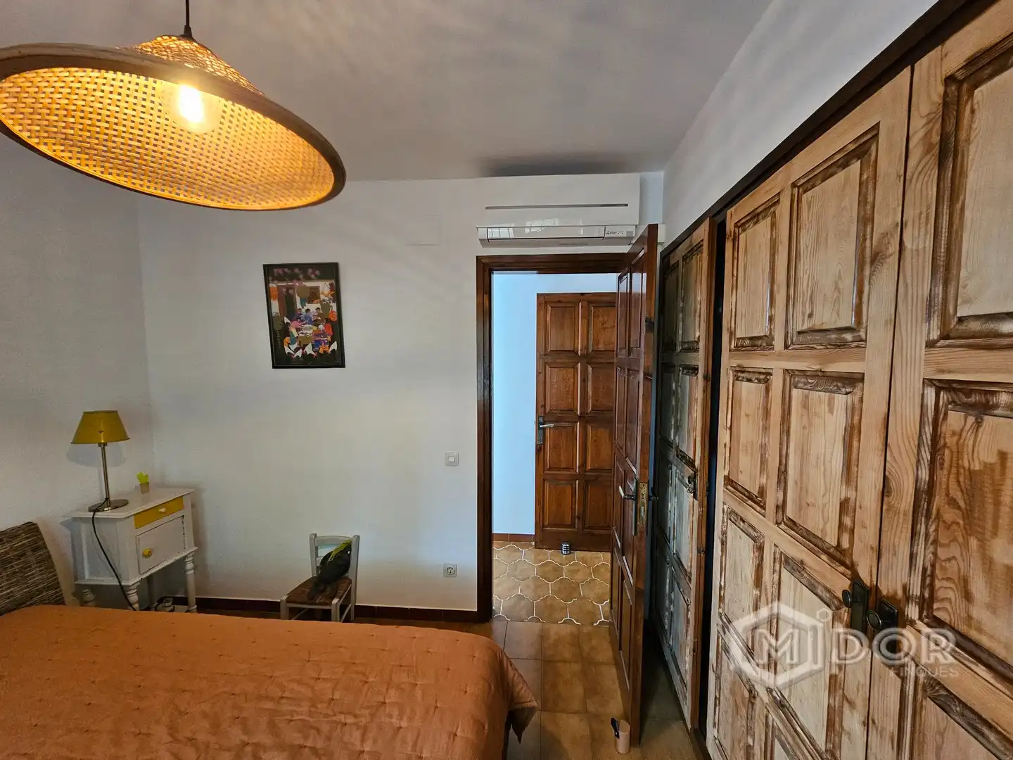 Schlafzimmer von Haus oder Chalet zur Miete in Sant Feliu de Guíxols mit Klimaanlage, Privatgarten und Terrasse