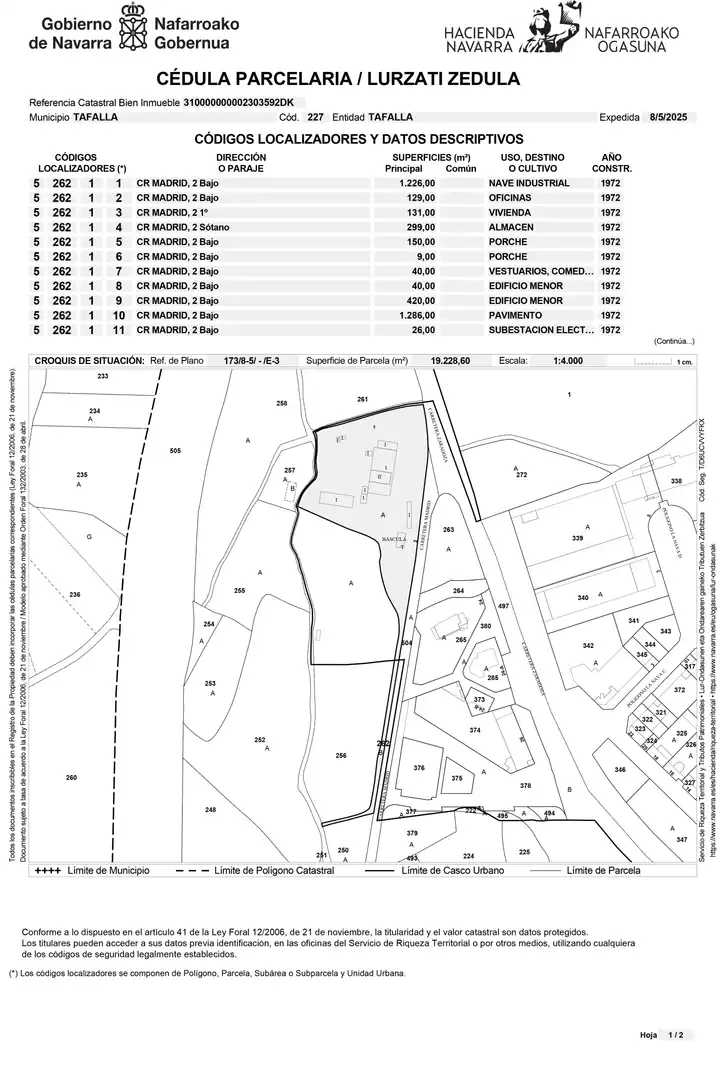Rural land for sale in Tafalla - CARRETERA MADRID, imagen 36