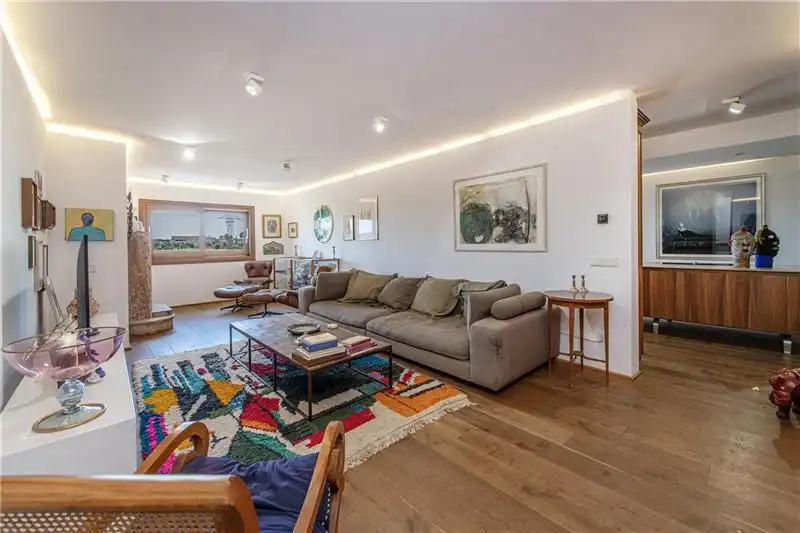 Sala de estar de Finca rústica en venta en  Palma de Mallorca con Aire acondicionado, Jardín privado y Parquet