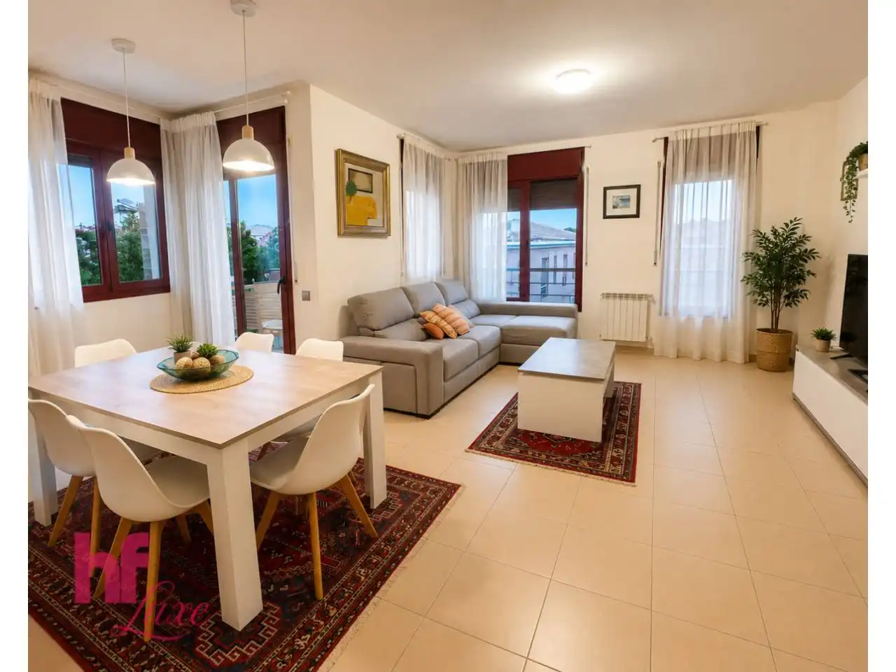 Sala d'estar de Casa adosada en venda en Lliçà de Vall amb Aire condicionat, Calefacció i Jardí privat