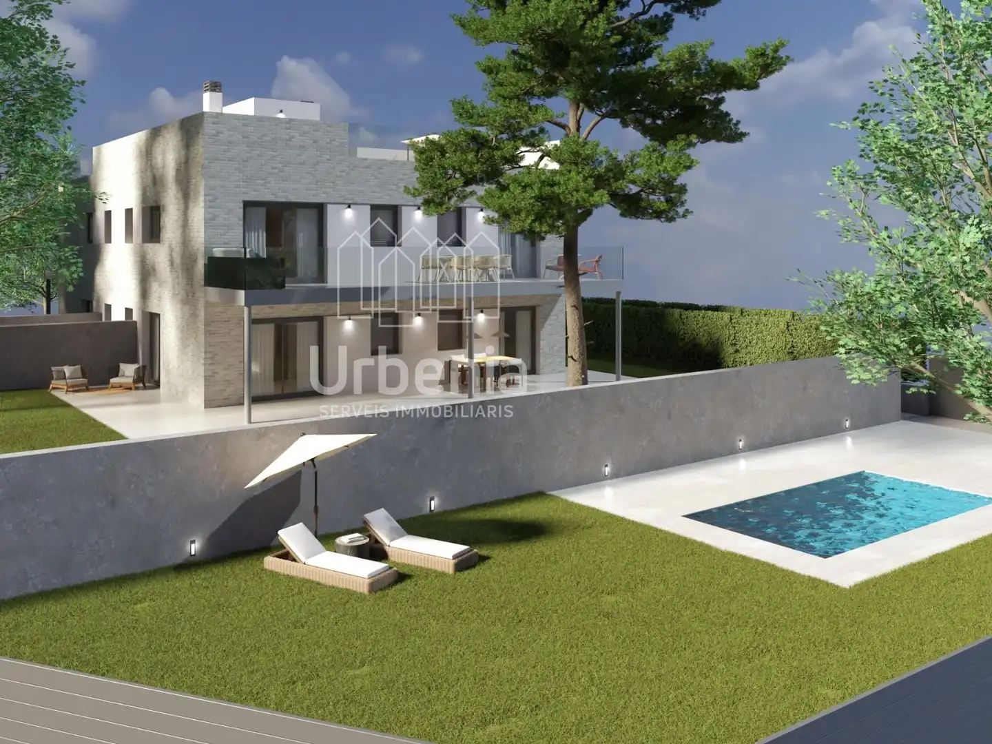 Jardín de Ático en venta en Arenys de Mar con Aire acondicionado, Calefacción y Jardín privado
