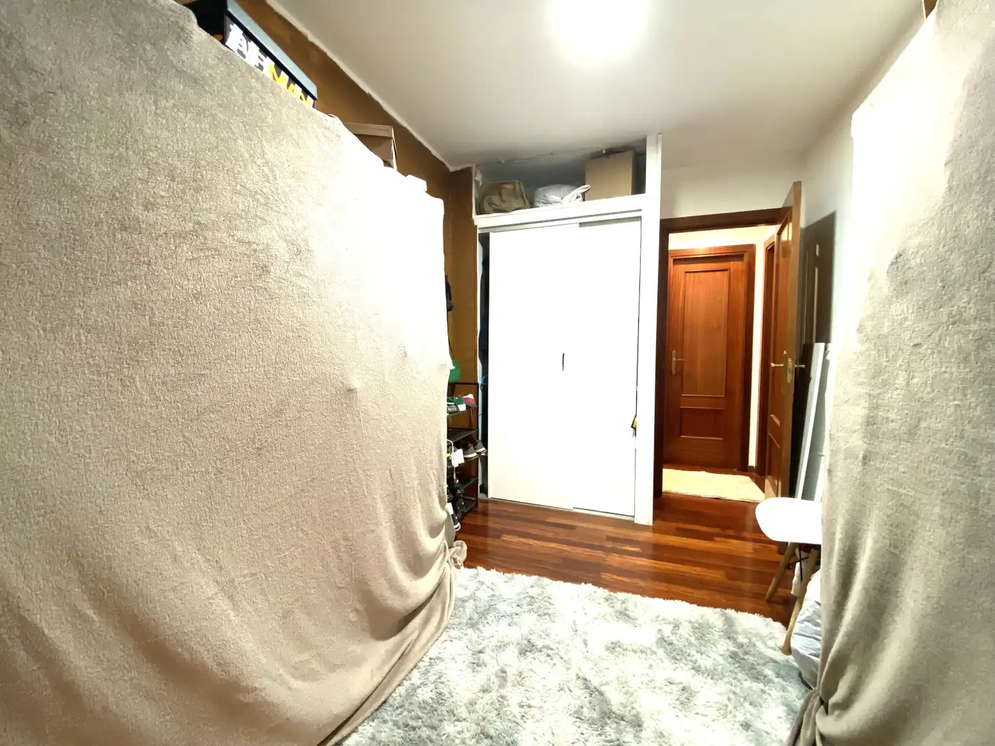 Bedroom of Flat for sale in Cartes  with Heating, Parquet flooring and Balcony