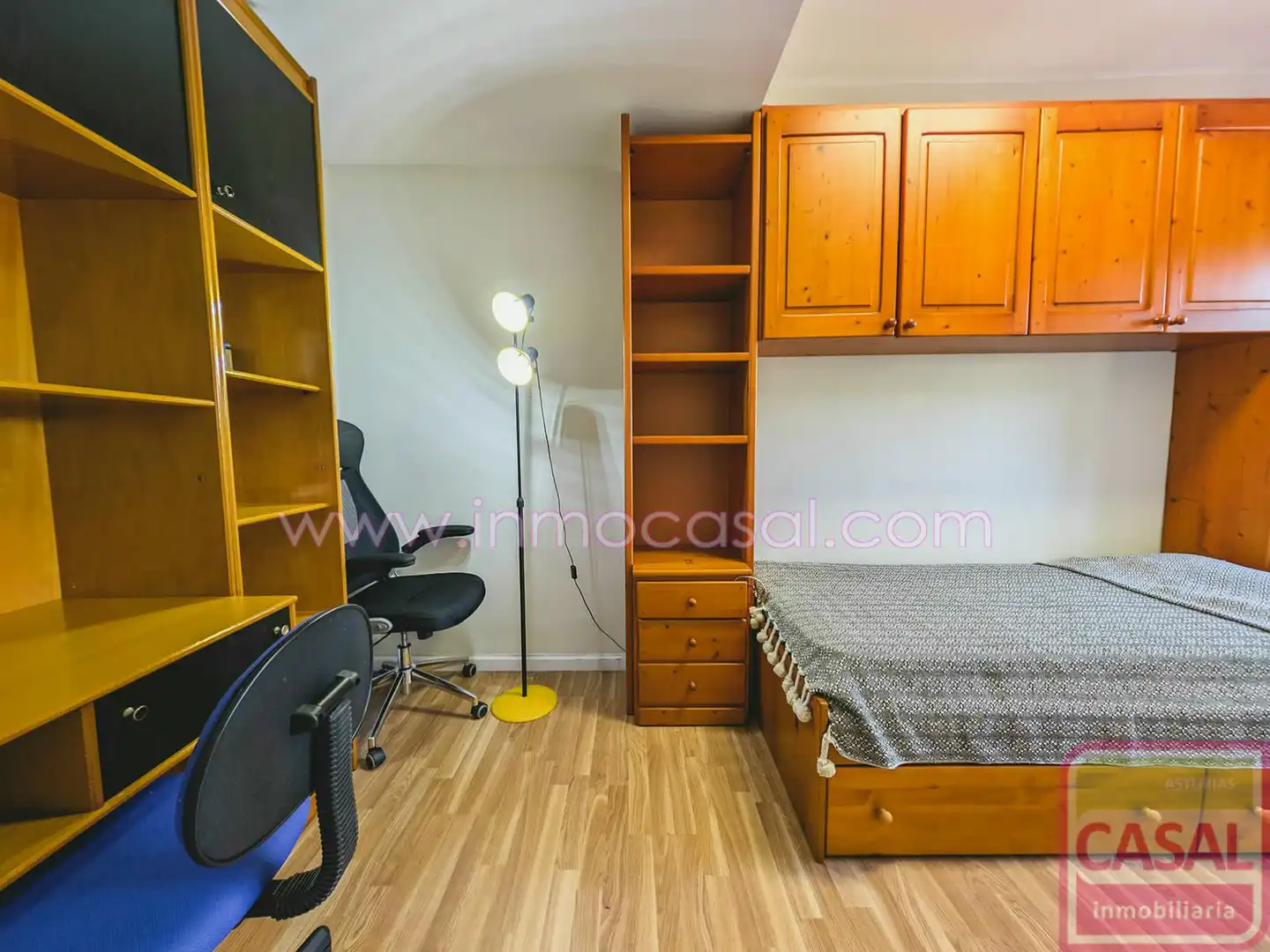 Schlafzimmer von Wohnung zum Verkauf in Mieres (Asturias) mit Heizung und Möbliert