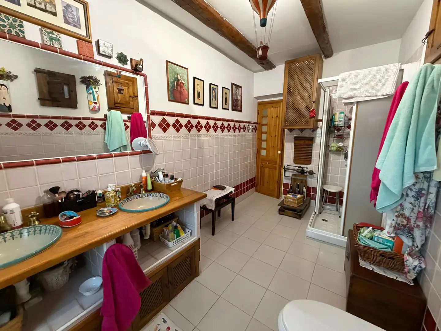Bany de Casa o xalet en venda en Corcos amb Calefacció, Moblat i Forn