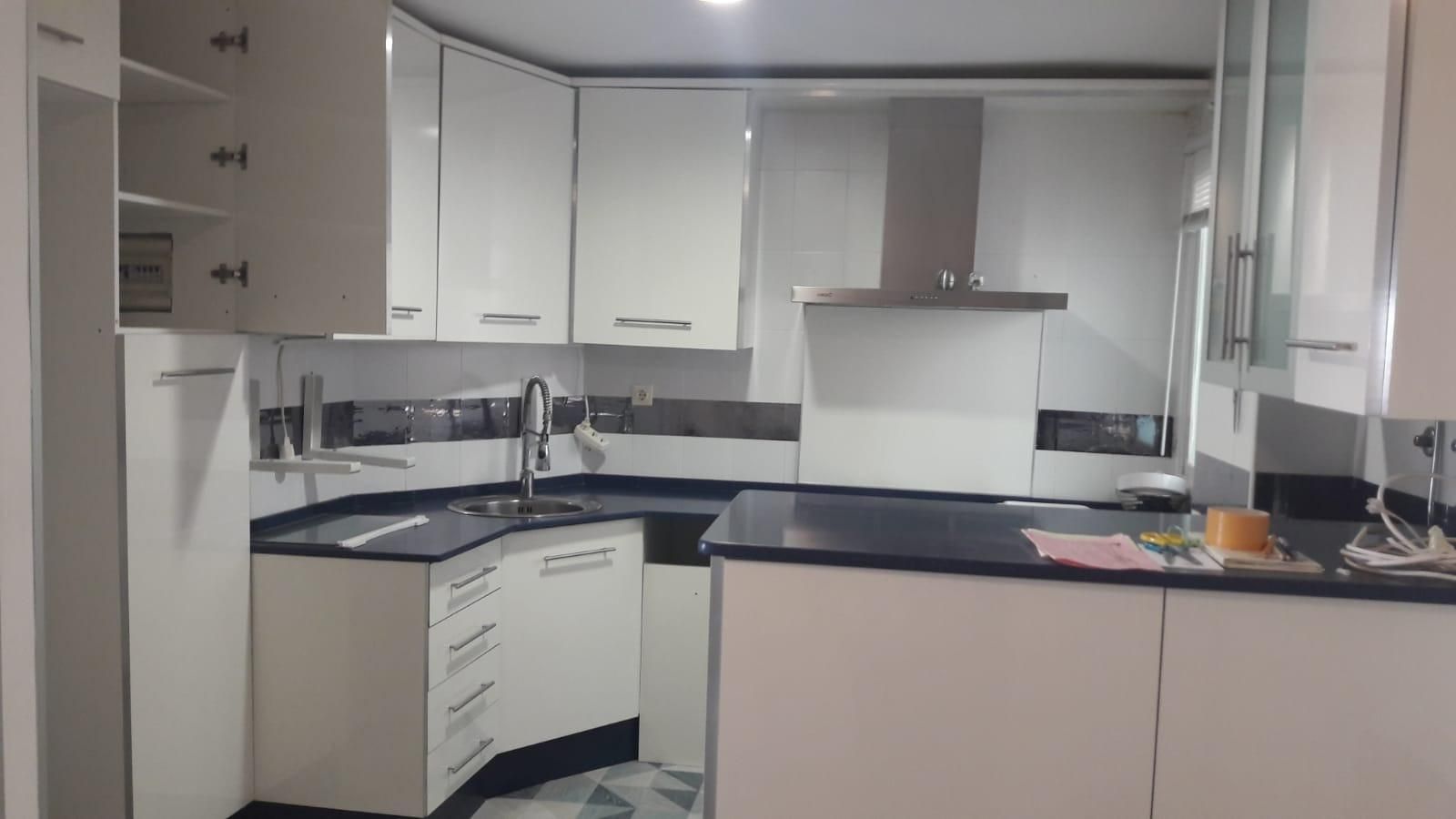 Kitchen of Flat for sale in Puerto Real  with Terrace