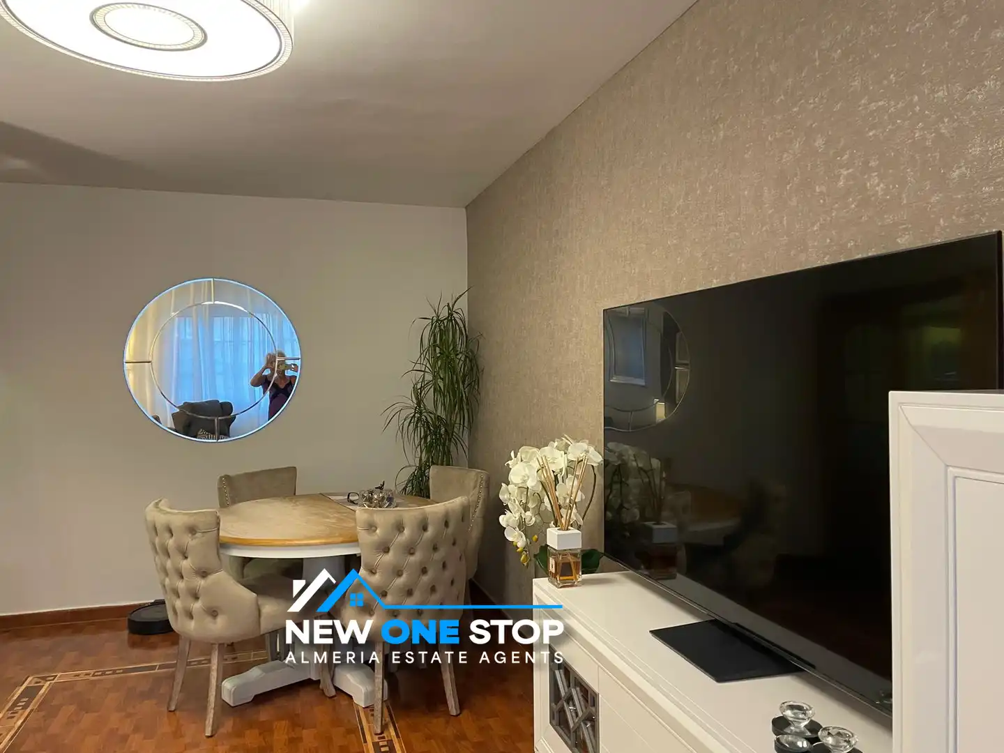 Sala d'estar de Casa o xalet en venda en Vera amb Aire condicionat, Calefacció i Parquet