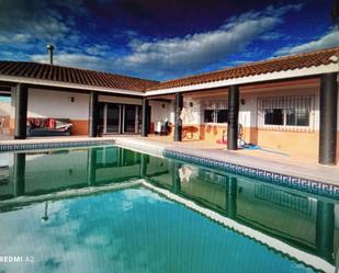 Swimming pool of Country house for sale in San Javier  with Air Conditioner and Swimming Pool