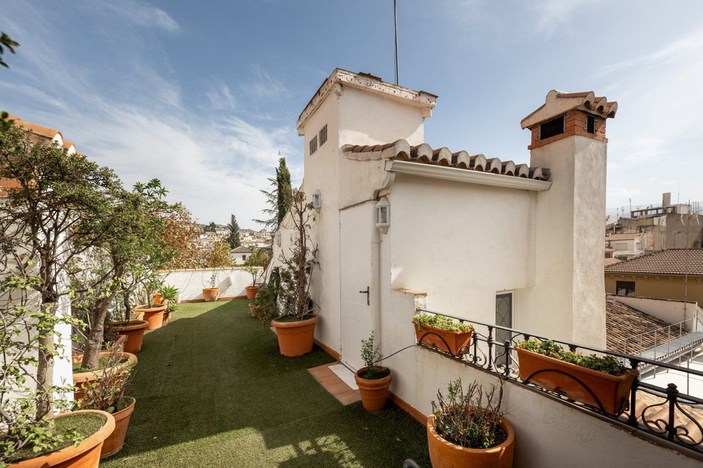 Terrace of House or chalet for sale in  Granada Capital  with Air Conditioner, Heating and Terrace