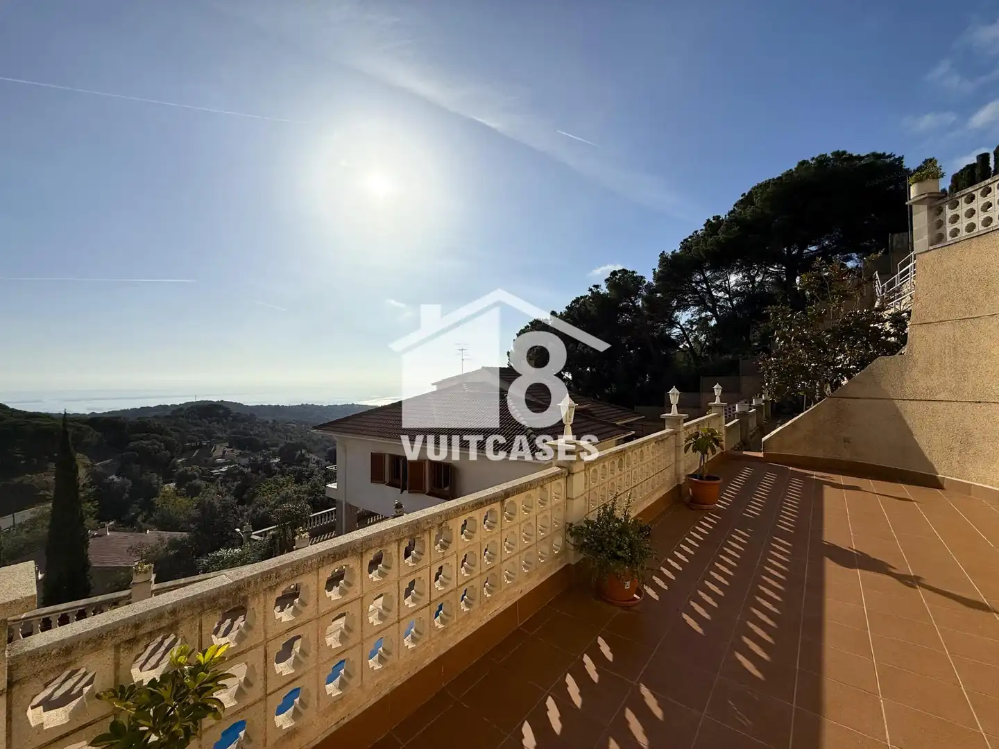 Vista exterior de Casa o xalet en venda en Arenys de Munt amb Calefacció, Terrassa i Traster