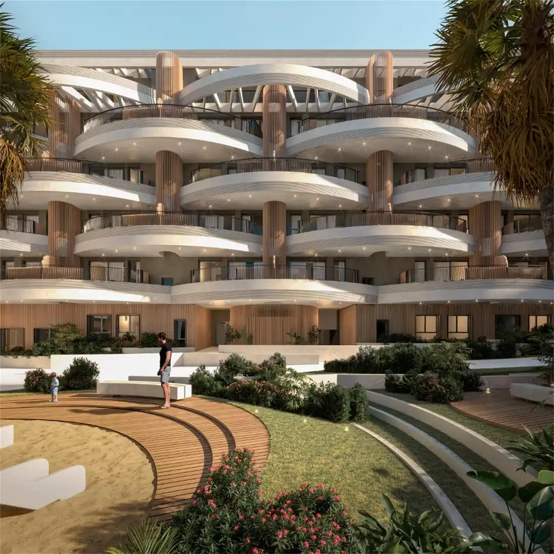 Exterior view of Apartments for sale in Málaga  with Terrace, Swimming Pool and Balcony