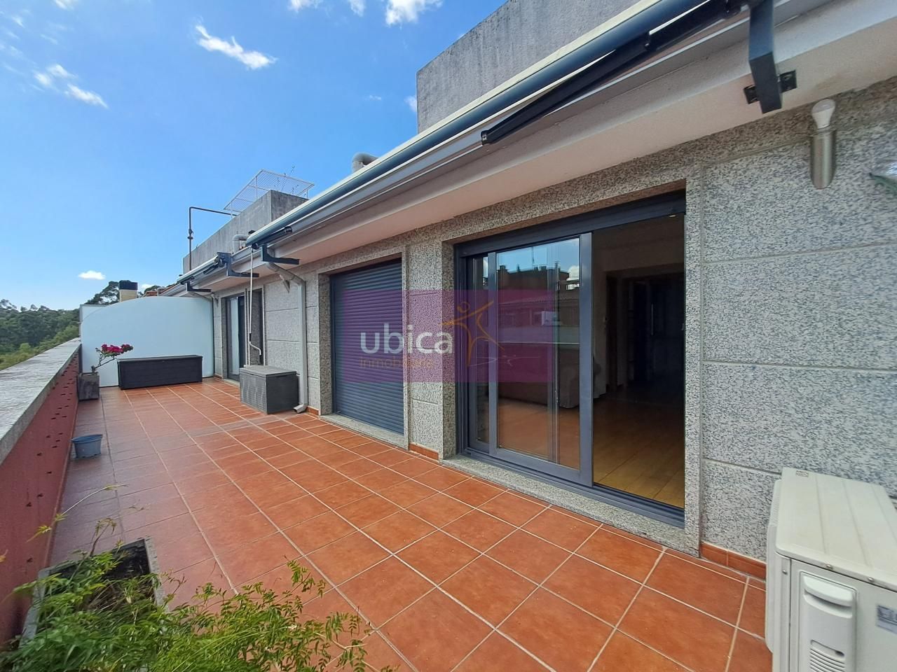 Terrace of Attic to rent in Salvaterra de Miño  with Air Conditioner, Heating and Terrace