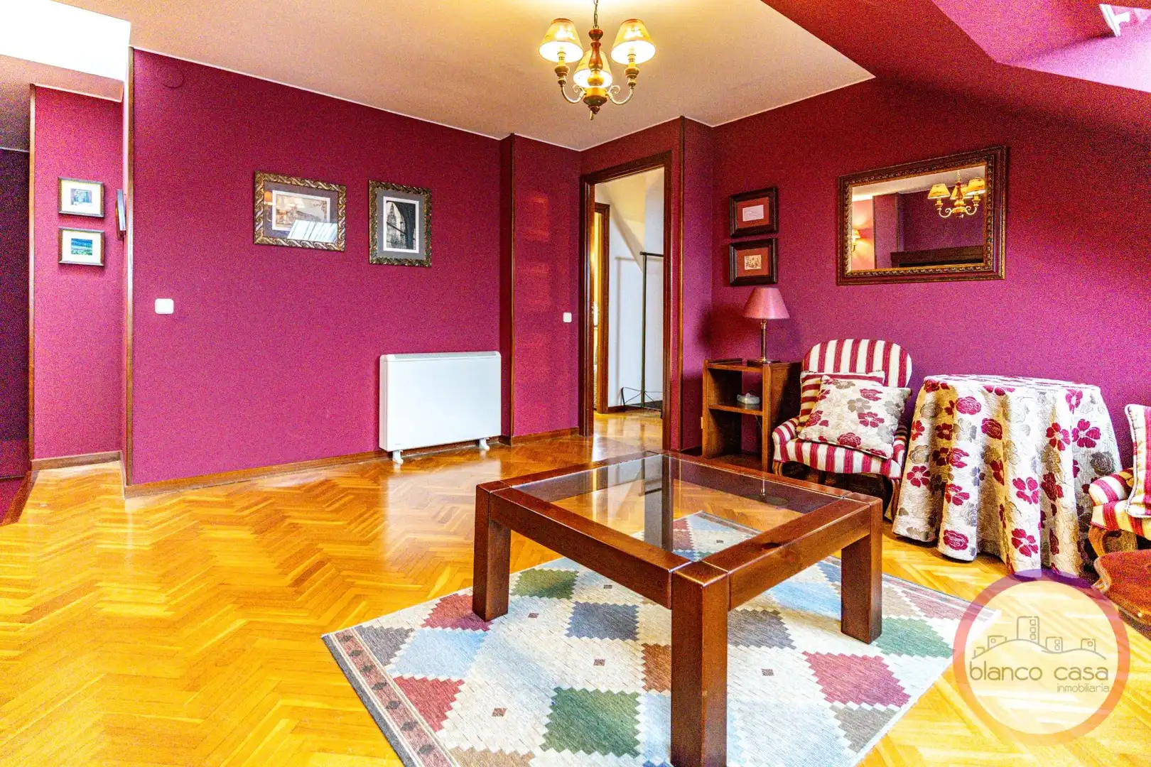 Living room of Flat for sale in Carballo  with Heating and Alarm