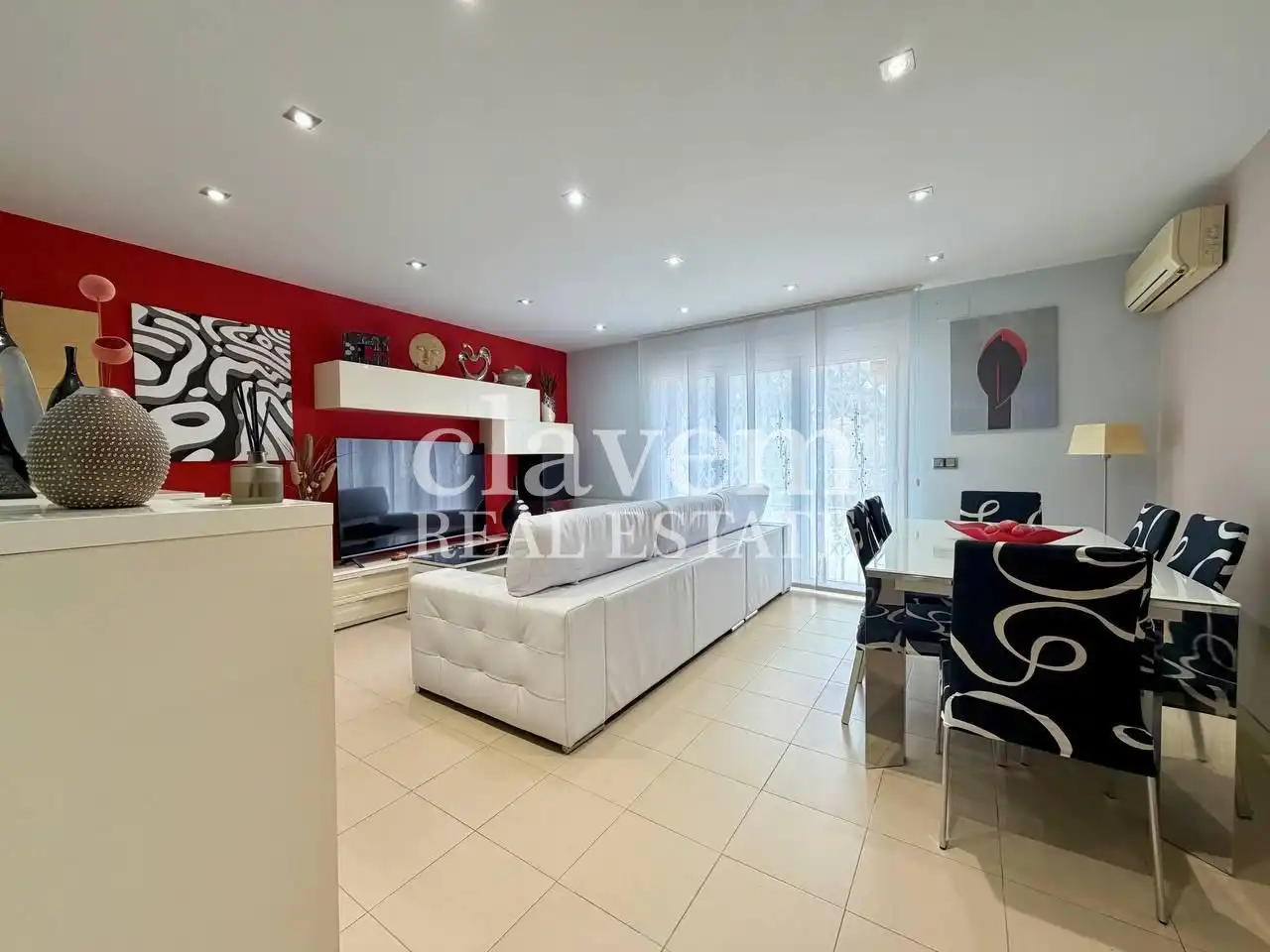 Sala de estar de Casa o chalet en venta en Barcelona con Aire acondicionado, Jardín privado y Terraza