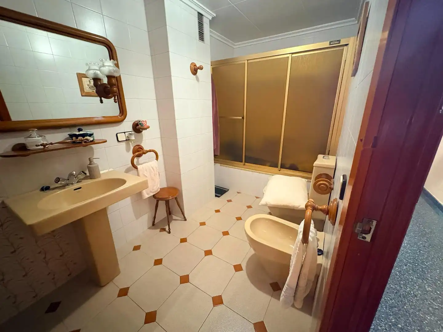 Bathroom of Flat for sale in Almansa  with Heating, Terrace and Storage room