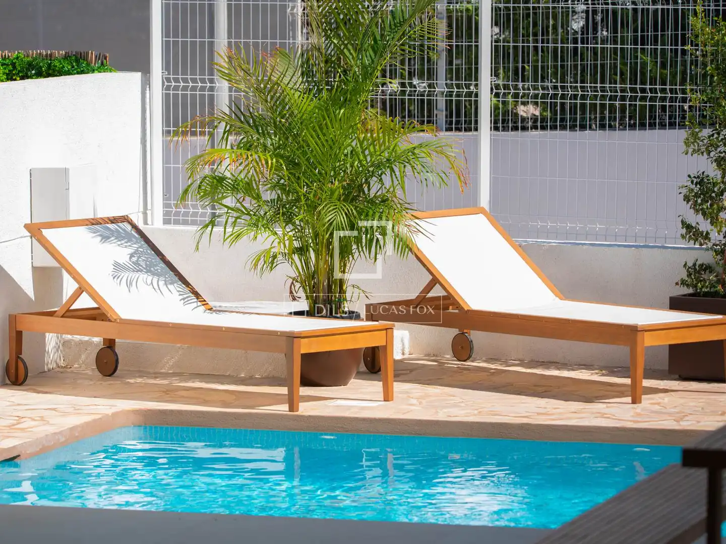 Piscina de Casa o xalet en venda en Sant Josep de sa Talaia amb Aire condicionat, Jardí privat i Terrassa