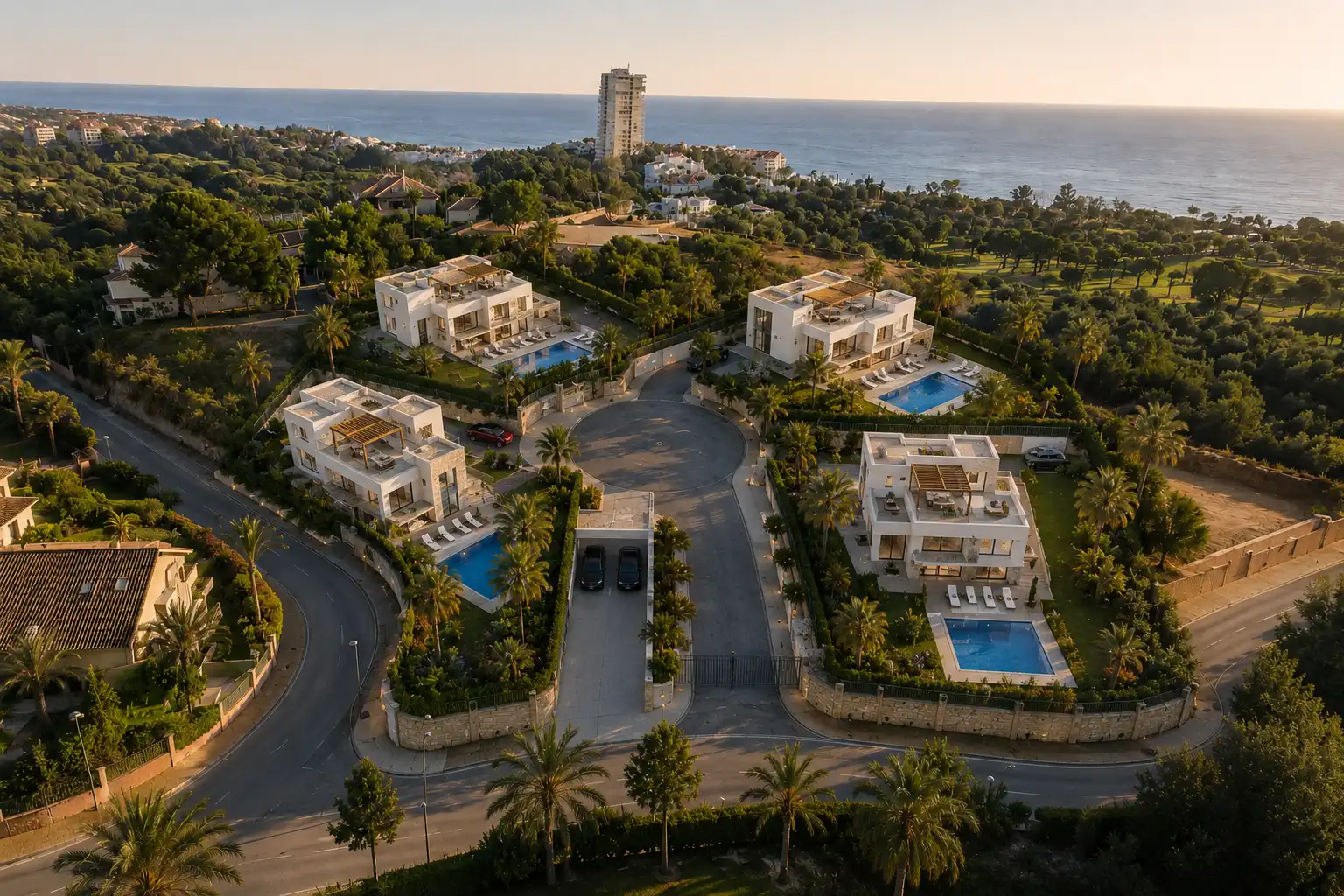 Vista exterior de Residencial en venda en Marbella