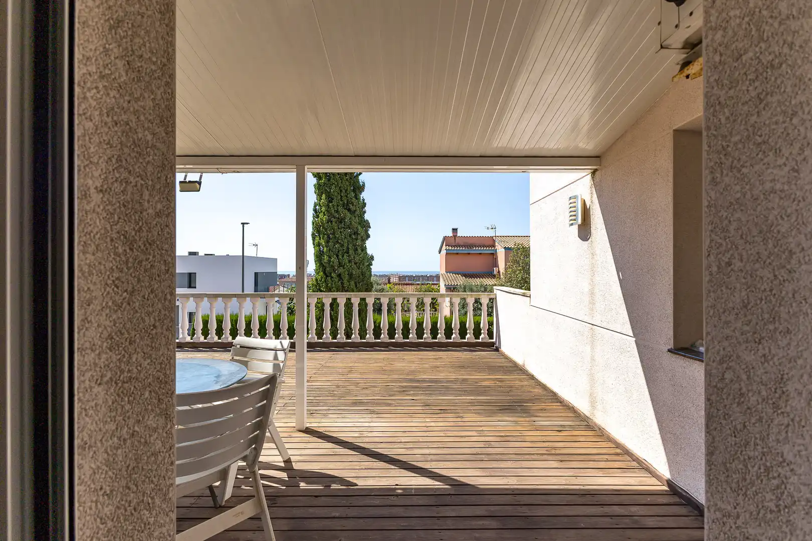 Terraza de Casa o chalet en venta en Cubelles con Aire acondicionado, Calefacción y Jardín privado