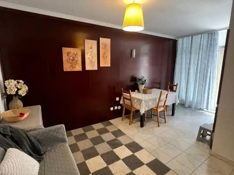 Esszimmer von Wohnung zur Miete in  Madrid Capital mit Klimaanlage und Balkon