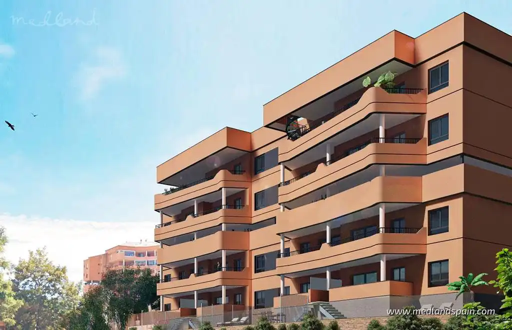 Exterior view of Apartments for sale in Fuengirola  with Air Conditioner, Heating and Terrace