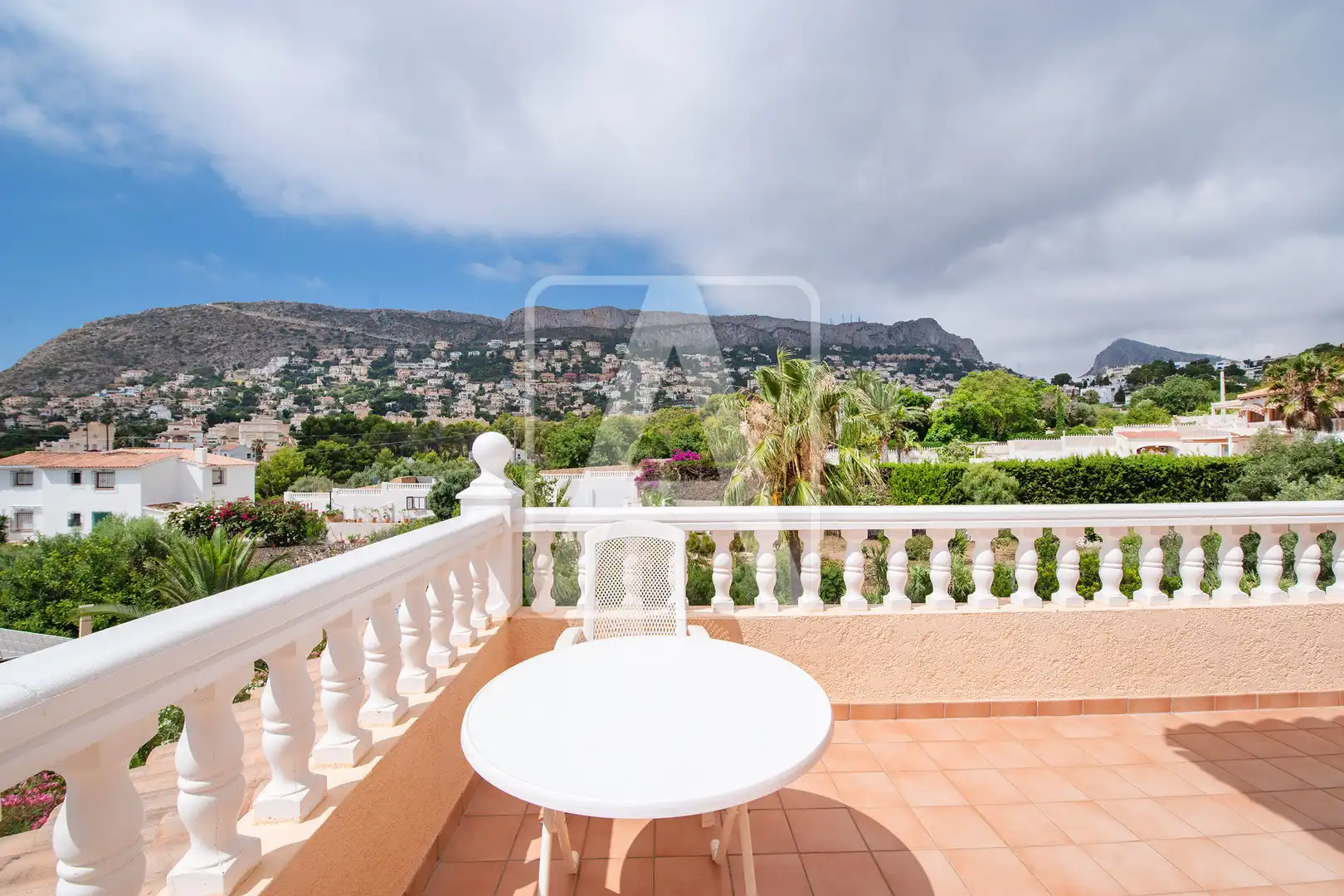 Terrassa de Casa o xalet en venda en Calpe / Calp amb Aire condicionat, Calefacció i Jardí privat