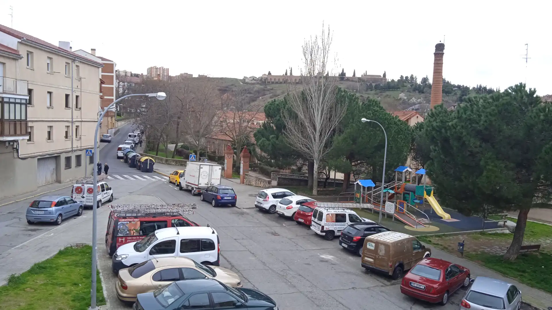 Außenansicht von Wohnung zum Verkauf in Segovia mit Heizung, Terrasse und Möbliert