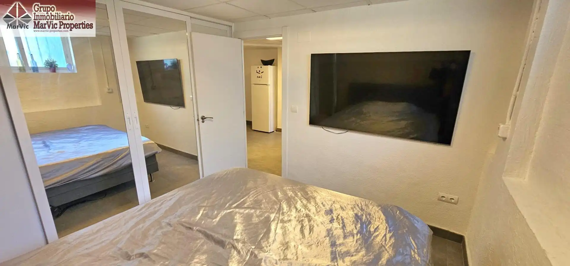 Dormitori de Casa o xalet en venda en La Nucia amb Aire condicionat, Jardí privat i Terrassa