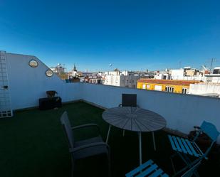 Terrace of Flat to rent in  Sevilla Capital  with Air Conditioner, Heating and Furnished