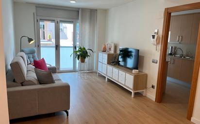 Sala d'estar de Pis en venda en Mataró amb Aire condicionat, Calefacció i Parquet