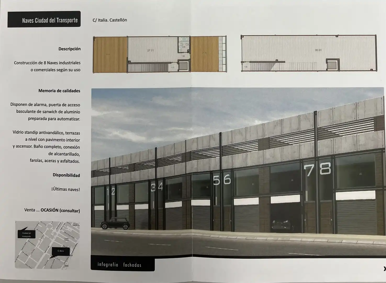 Industrial building with lift for sale in Calle Italia 190, imagen 8
