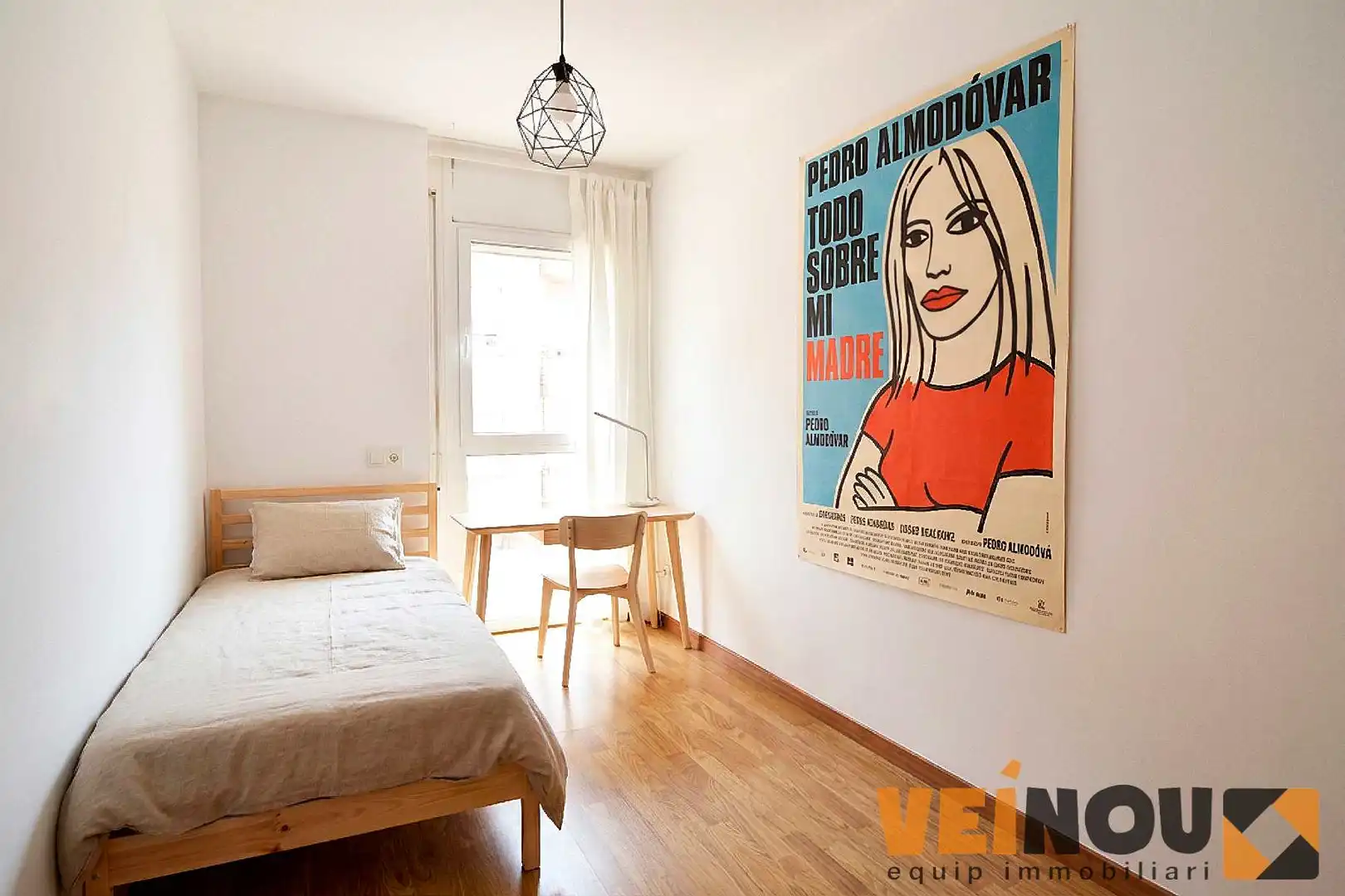 Bedroom of Flat for sale in Badalona  with Air Conditioner, Heating and Terrace