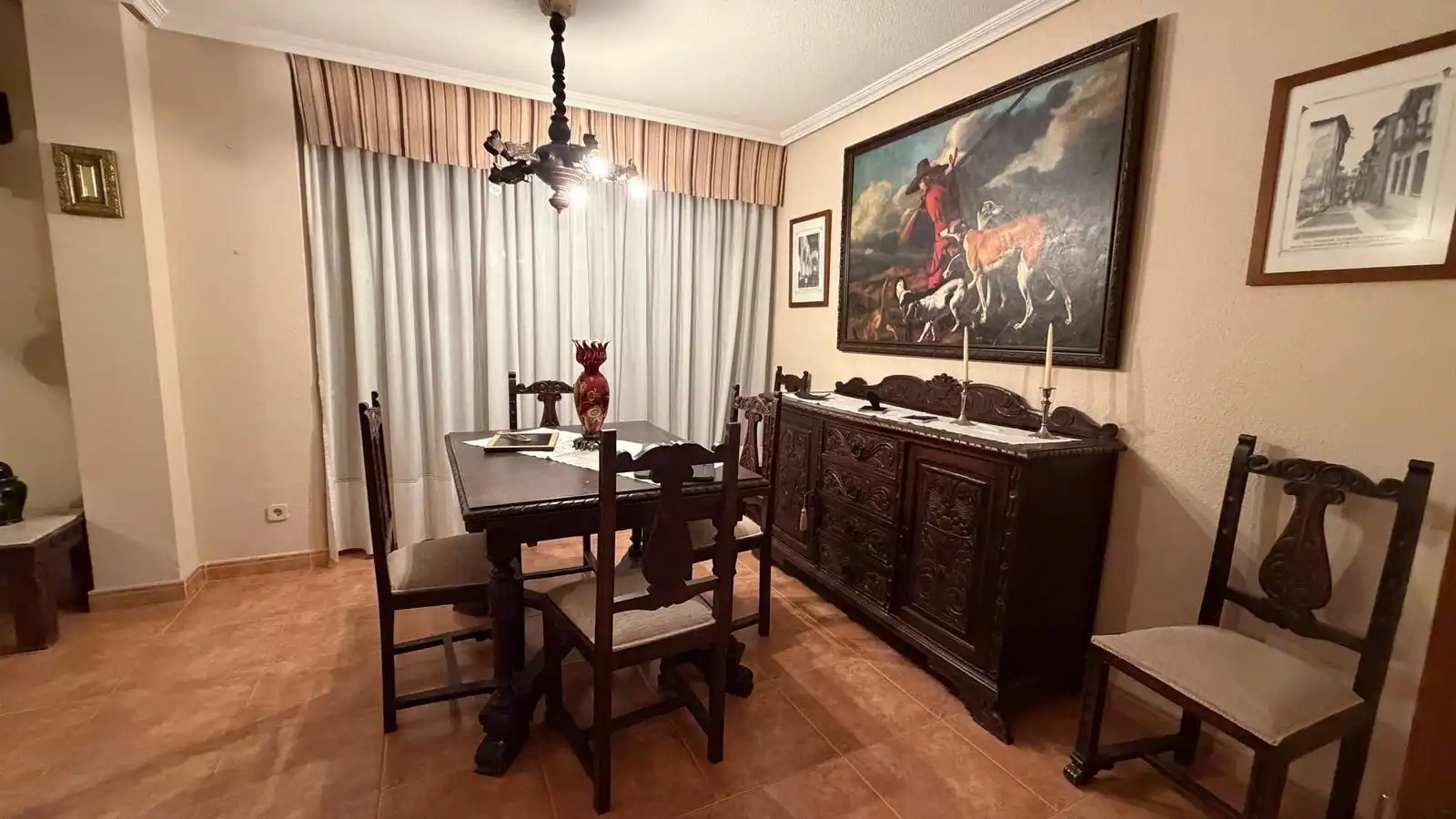 Dining room of Flat for sale in Brihuega  with Storage room and Furnished