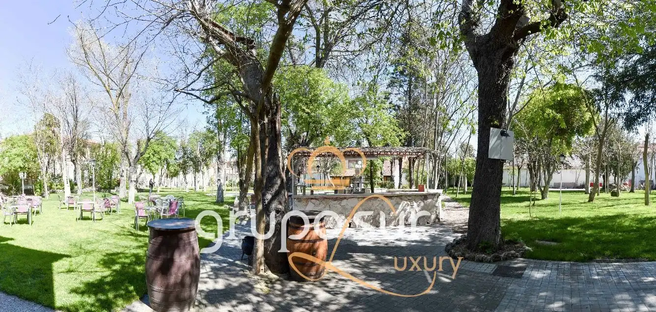 Terrace of Country homes for sale in Olmedo  with Heating, Private garden and Parquet flooring
