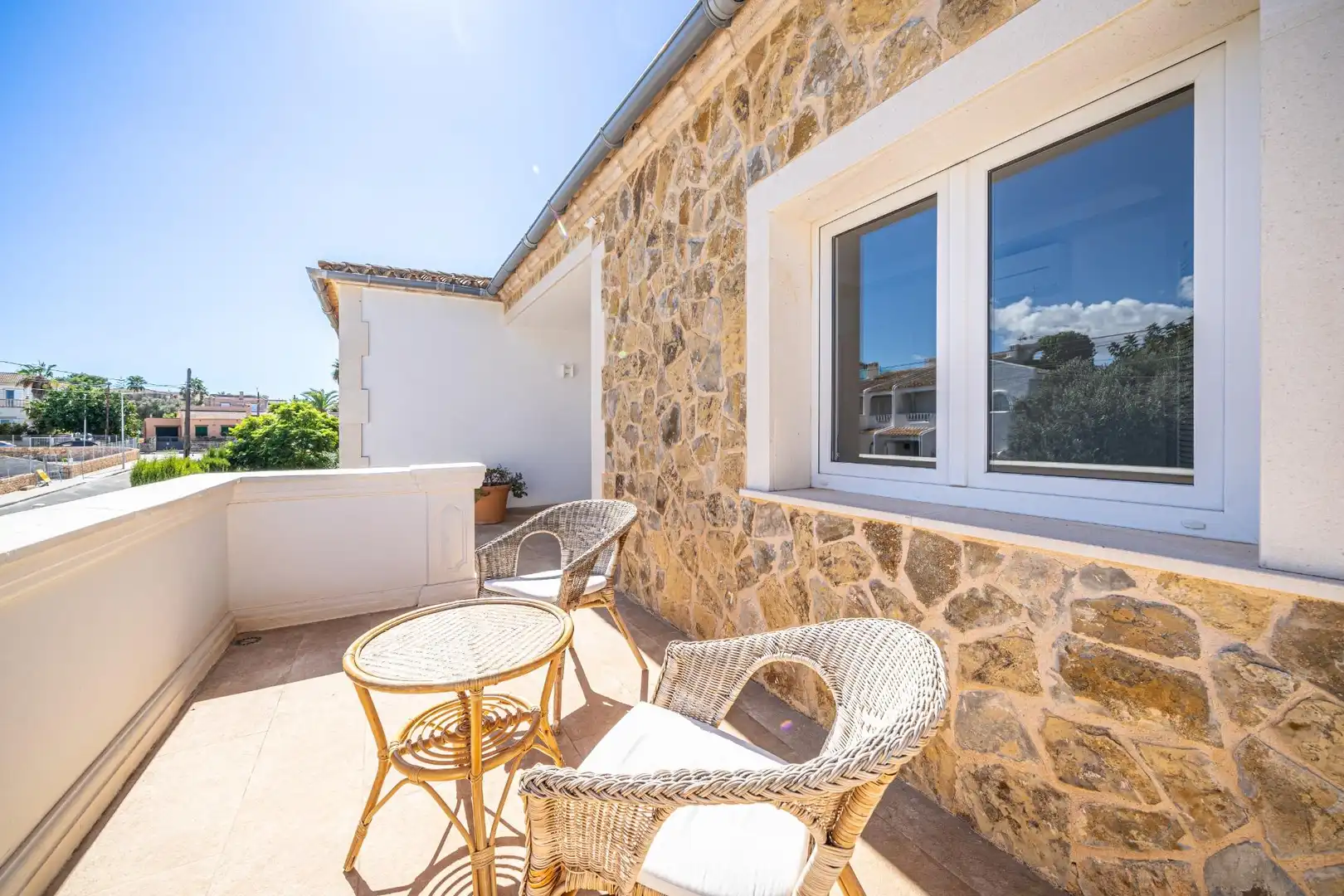 Terrace of Houses for rent in Llucmajor  with Air Conditioner, Private garden and Terrace