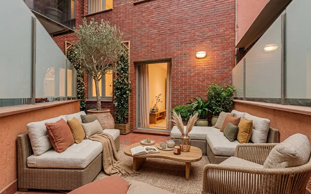 Piso con terraza en venta en Sant Martí