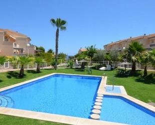 Swimming pool of Single-family semi-detached to rent in El Campello  with Air Conditioner and Terrace