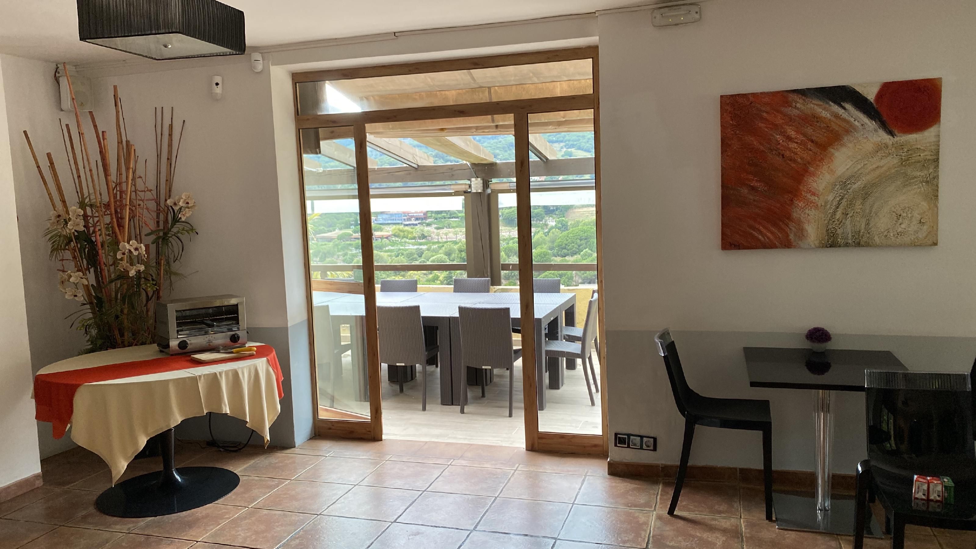 Dining room of House or chalet for sale in Alella  with Air Conditioner, Heating and Private garden