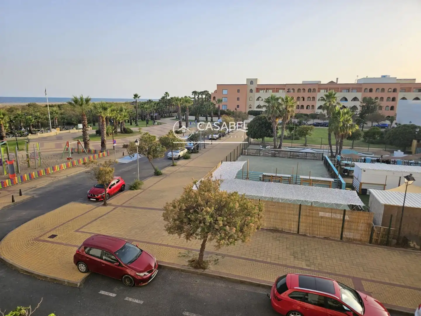 Exterior view of Flat for sale in Ayamonte  with Air Conditioner, Terrace and Swimming Pool
