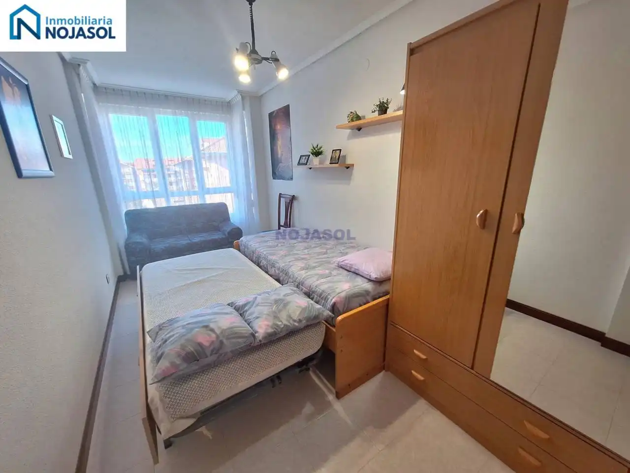 Habitación de Piso de alquiler en Noja con Terraza y Amueblado