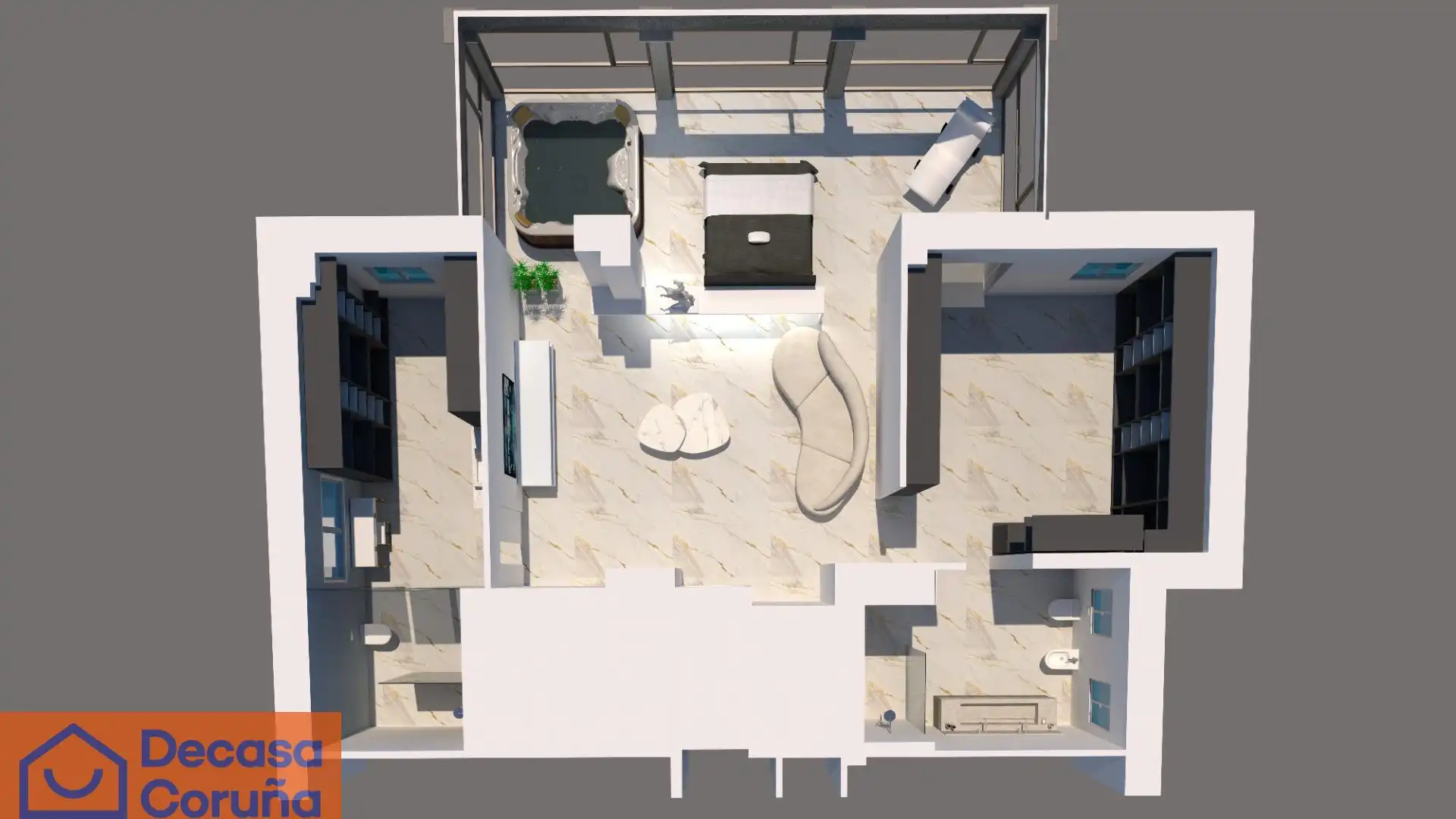 Houses for sale in A Coruña Capital   with Heating, Private garden and Terrace